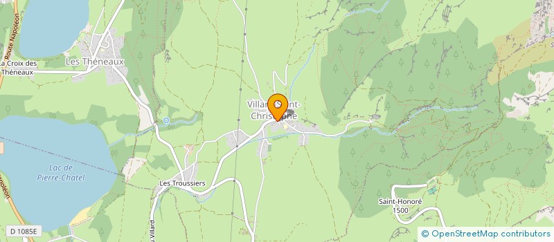 localisation de l'entreprise MONSIEUR MICKAEL BOURGEOIS  VILLARD-SAINT-CHRISTOPHE