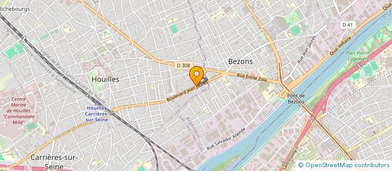 localisation de l'entreprise MONSIEUR MICKAEL BOURICH à HOUILLES