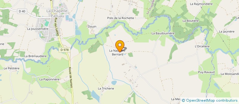 localisation de l'entreprise MONSIEUR MICKAEL BOURMAUD à AIZENAY