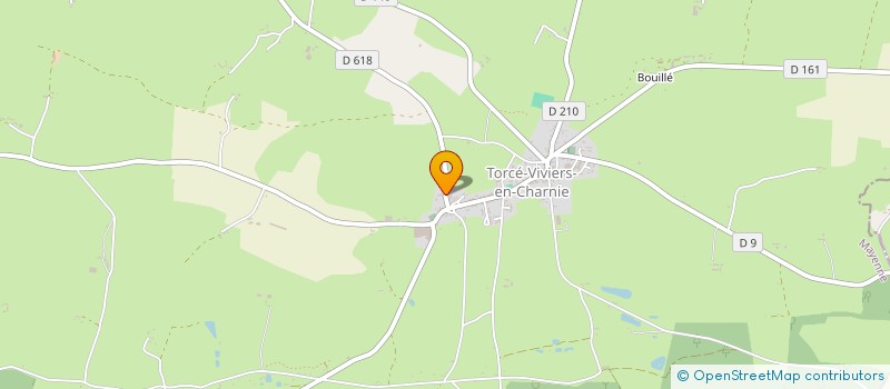 localisation de l'entreprise MONSIEUR MICKAEL BOURRELIER à TORCE-VIVIERS-EN-CHARNIE