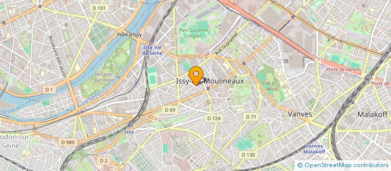 localisation de l'entreprise MONSIEUR MICKAEL BOUVIER à ISSY-LES-MOULINEAUX