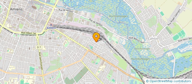 localisation de l'entreprise MONSIEUR MICKAEL BOUVIER  AMIENS