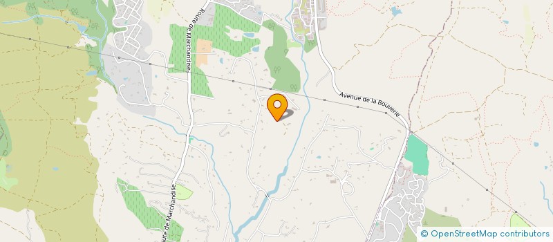 localisation de l'entreprise MONSIEUR MICKAEL BOYER  ROQUEBRUNE-SUR-ARGENS