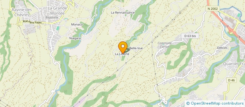 localisation de l'entreprise MONSIEUR MICKAEL BRADEL  SAINTE-SUZANNE