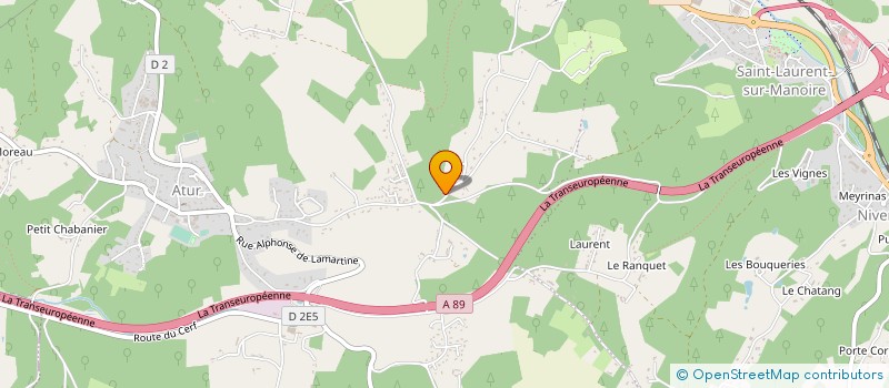 localisation de l'entreprise MONSIEUR MICKAEL BRAFFY  BOULAZAC ISLE MANOIRE
