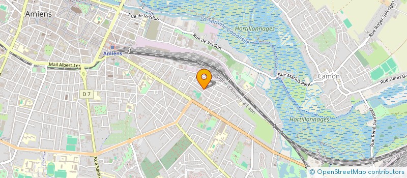 localisation de l'entreprise MONSIEUR MICKAEL BRASTEL  AMIENS