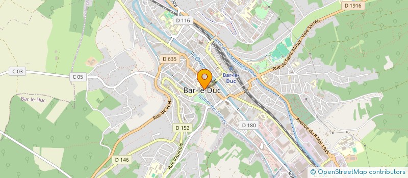 localisation de l'entreprise MONSIEUR MICKAEL BRAUDEL à BAR-LE-DUC