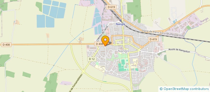 localisation de l'entreprise MONSIEUR MICKAEL BRAY  NANGIS