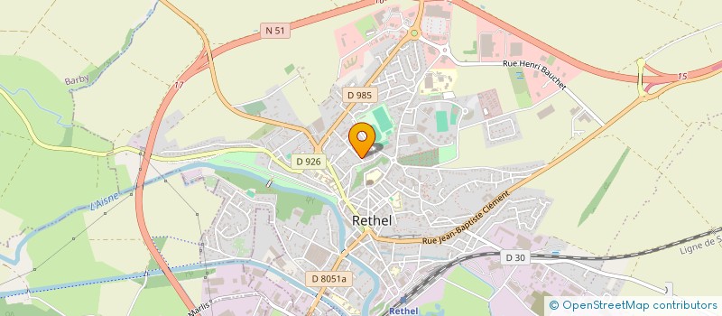 localisation de l'entreprise MONSIEUR MICKAEL BREDA  SORBON