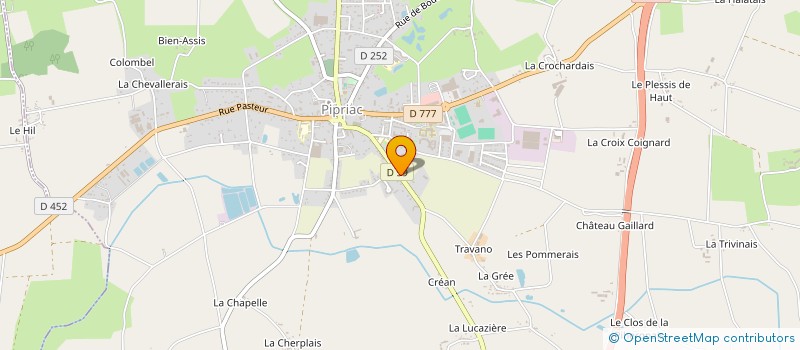 localisation de l'entreprise MONSIEUR MICKAEL BRIANTAIS à PIPRIAC