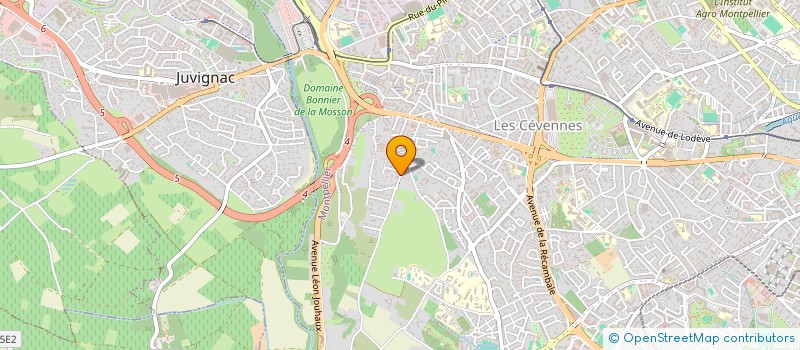 localisation de l'entreprise MONSIEUR MICKAEL BRUGIER  MONTPELLIER