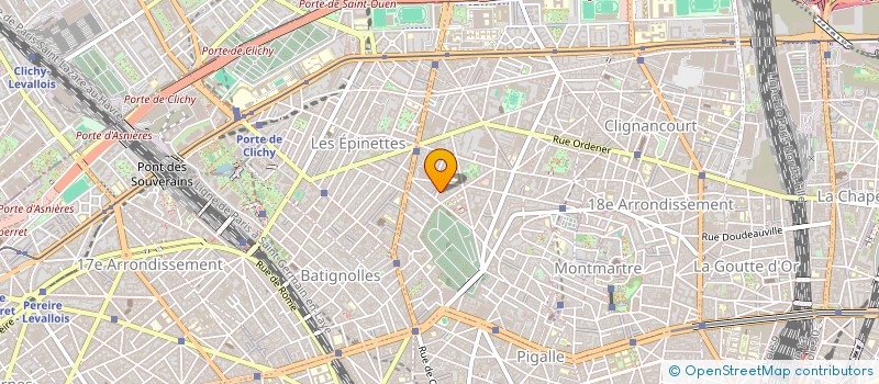 localisation de l'entreprise MONSIEUR MICKAEL BRUN  PARIS