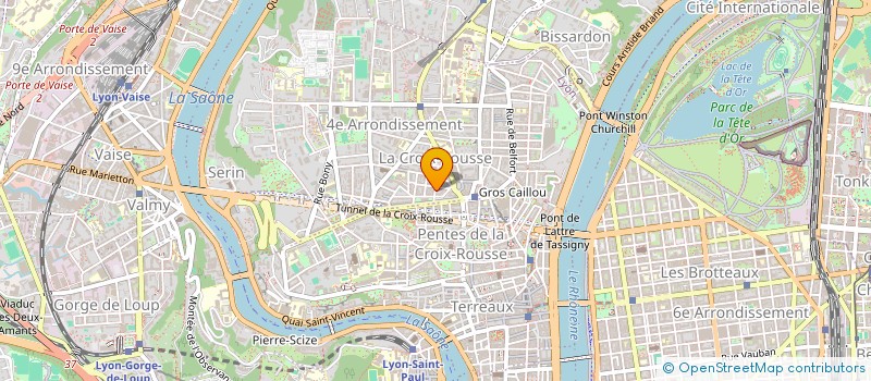 localisation de l'entreprise MONSIEUR MICKAEL BRUN  LYON