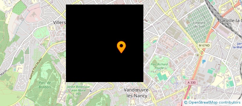 localisation de l'entreprise MONSIEUR MICKAEL BRUNO  VANDUVRE-LES-NANCY