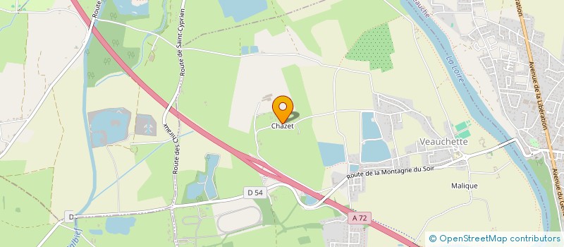 localisation de l'entreprise MONSIEUR MICKAEL BUCH  VEAUCHETTE