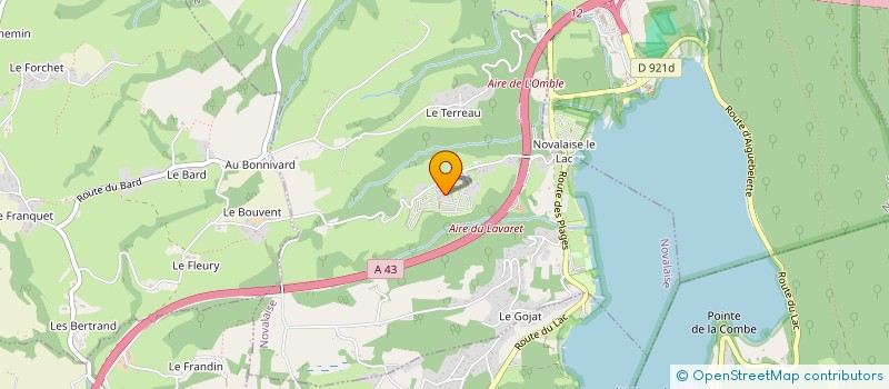 localisation de l'entreprise MONSIEUR MICKAEL BUGNARD  NOVALAISE