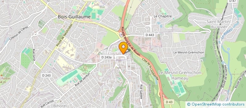 localisation de l'entreprise MONSIEUR MICKAEL BUNEL  BIHOREL