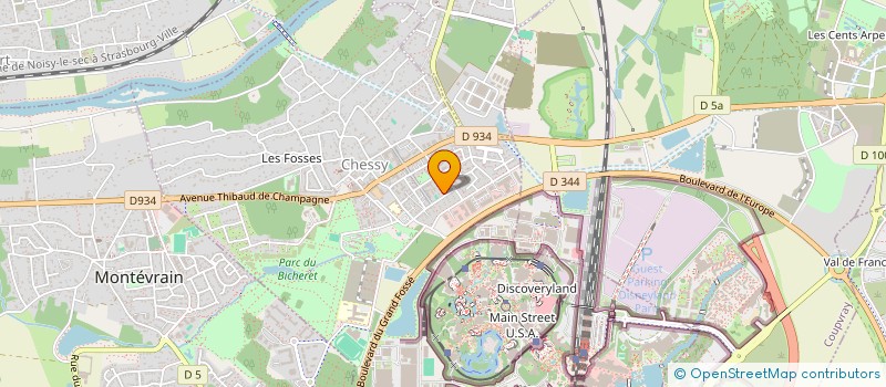 localisation de l'entreprise MONSIEUR MICKAEL BUTIKOFER  CHESSY