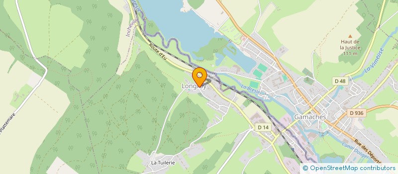 localisation de l'entreprise MONSIEUR MICKAEL BYHET  SAINT-REMY-BOSCROCOURT