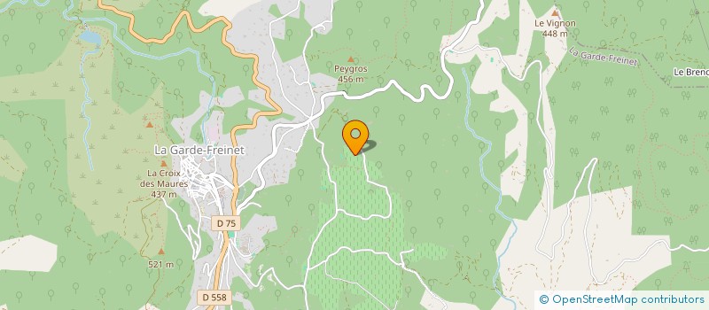 localisation de l'entreprise MONSIEUR MICKAEL CAIROLI à LA GARDE-FREINET