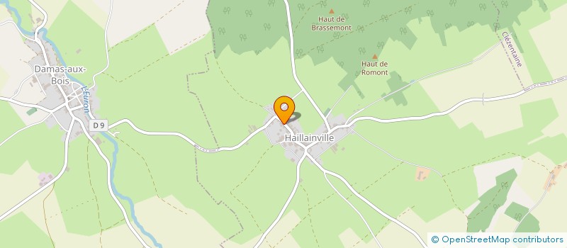 localisation de l'entreprise MONSIEUR MICKAEL CALVI-ODIN  HAILLAINVILLE