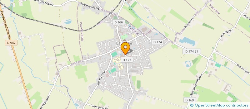 localisation de l'entreprise MONSIEUR MICKAEL CAMBIER  LAVENTIE