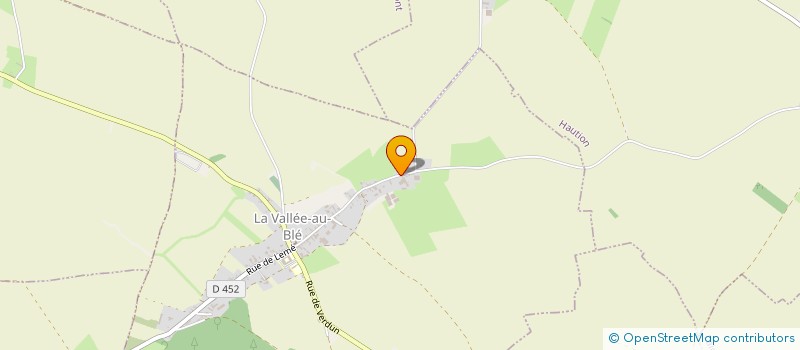 localisation de l'entreprise MONSIEUR MICKAEL CAMUS  LA VALLEE-AU-BLE