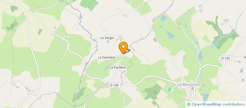 localisation de l'entreprise MONSIEUR MICKAEL CANTEAU  VERNOUX-EN-GATINE