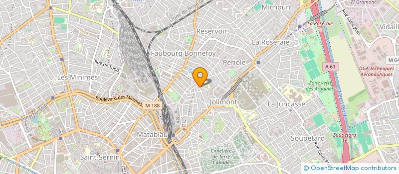 localisation de l'entreprise MONSIEUR MICKAEL CARABIN à TOULOUSE