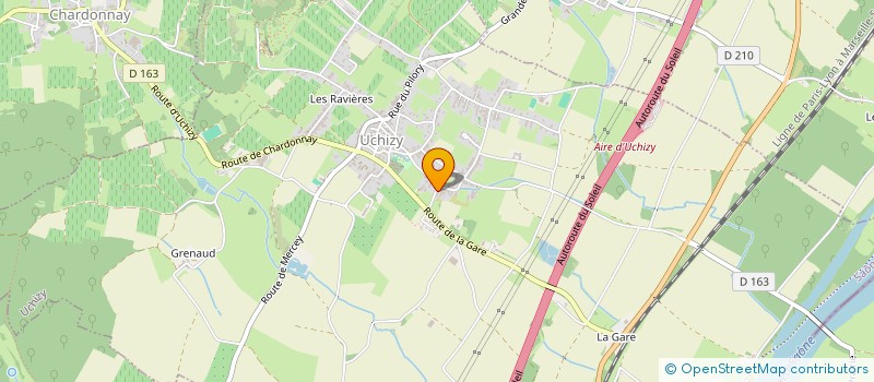 localisation de l'entreprise MONSIEUR MICKAEL CARCELES  UCHIZY