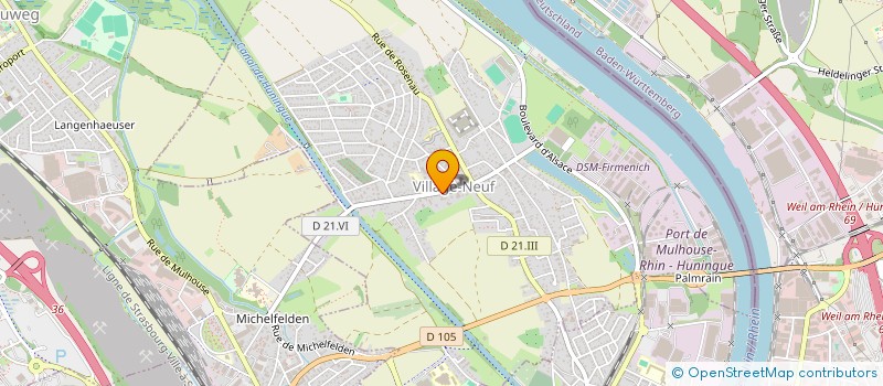 localisation de l'entreprise MONSIEUR MICKAEL CARD  VILLAGE-NEUF