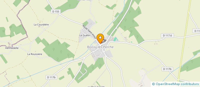 localisation de l'entreprise MONSIEUR MICKAEL CARPENTIER à BOISSY-LES-PERCHE
