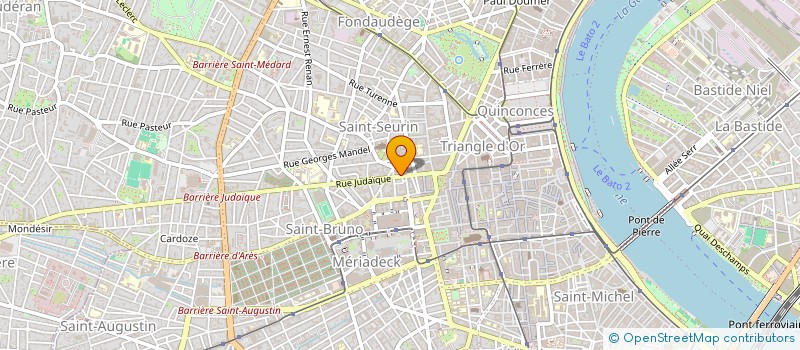 localisation de l'entreprise MONSIEUR MICKAEL CARPENTIER  BORDEAUX