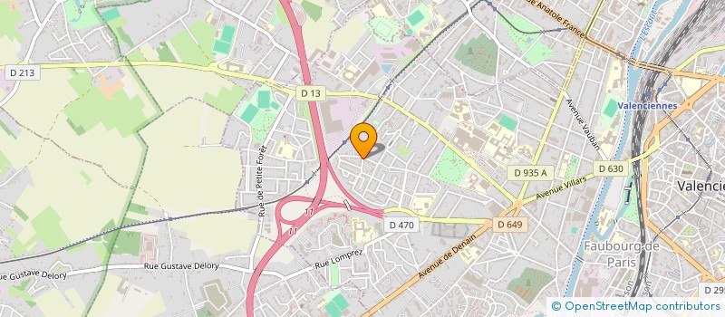 localisation de l'entreprise MONSIEUR MICKAEL CARRASCO  VALENCIENNES