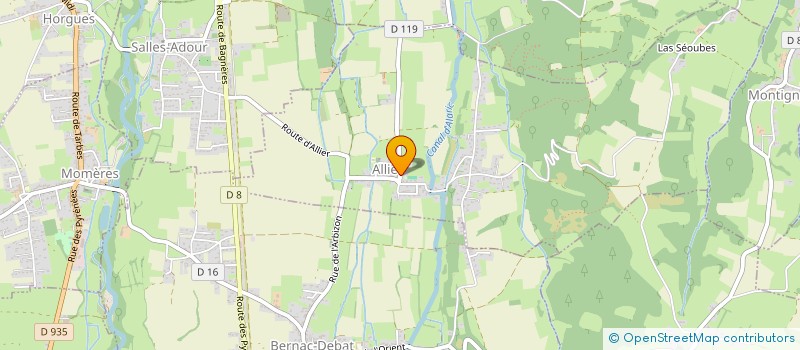 localisation de l'entreprise MONSIEUR MICKAEL CARRASCO  ALLIER