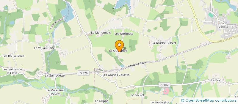 localisation de l'entreprise MONSIEUR MICKAEL CARRE à SAINS