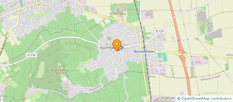 localisation de l'entreprise MONSIEUR MICKAEL CARRE à BISCHOFFSHEIM