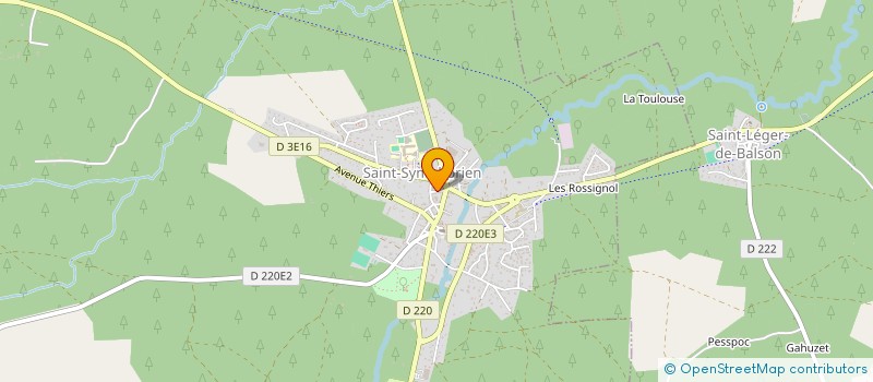 localisation de l'entreprise MONSIEUR MICKAEL CARTIER à SAINT-SYMPHORIEN