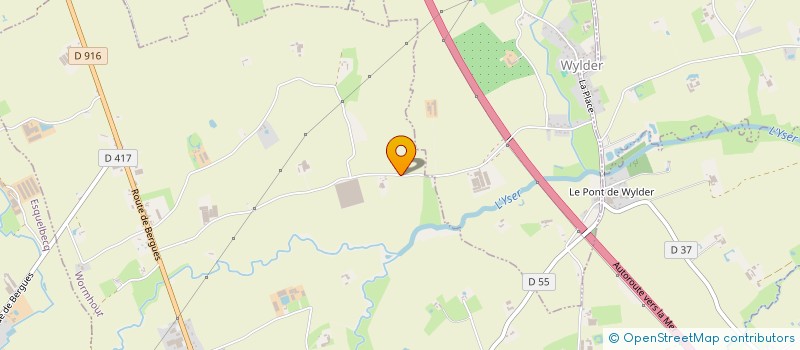 localisation de l'entreprise MONSIEUR MICKAEL CARTON  WORMHOUT