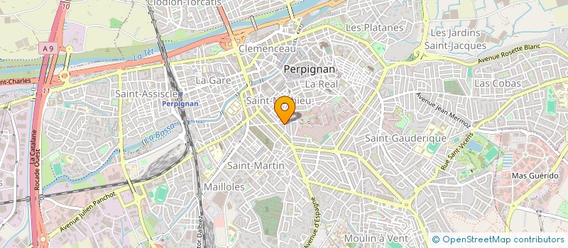 localisation de l'entreprise MONSIEUR MICKAEL CASTRO à PERPIGNAN