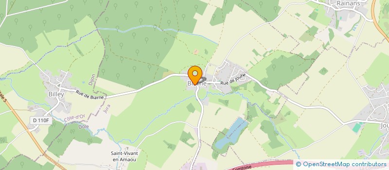 localisation de l'entreprise MONSIEUR MICKAEL CAVATZ  BIARNE