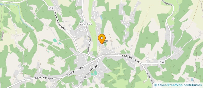 localisation de l'entreprise MONSIEUR MICKAEL CEBEDIO  SAINT-ASTIER