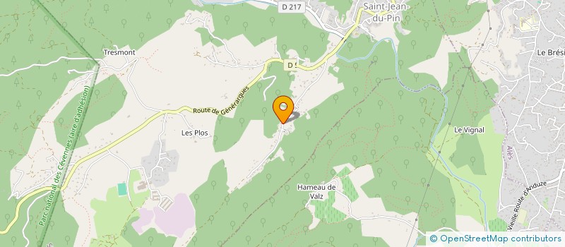 localisation de l'entreprise MONSIEUR MICKAEL CHAGGAR  SAINT-JEAN-DU-PIN