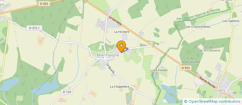 localisation de l'entreprise MONSIEUR MICKAEL CHAILLOU à CHASSANT
