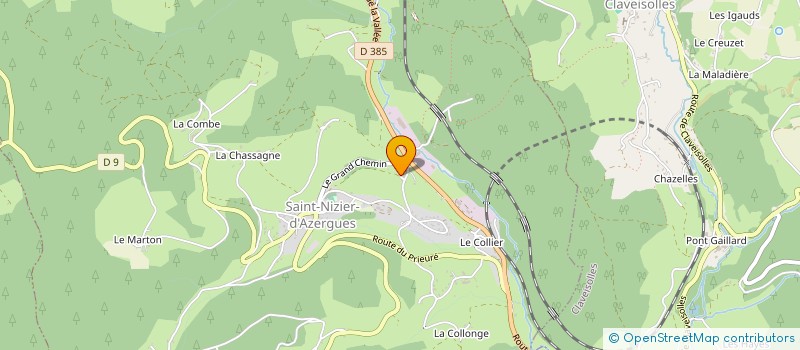 localisation de l'entreprise MONSIEUR MICKAEL CHAMBRON à SAINT-NIZIER-D'AZERGUES