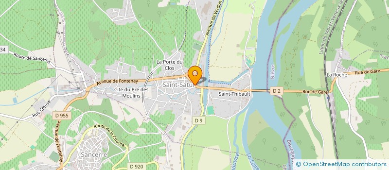 localisation de l'entreprise MONSIEUR MICKAEL CHAPIER  SAINT-SATUR