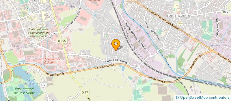 localisation de l'entreprise MONSIEUR MICKAEL CHAPUS  BOE