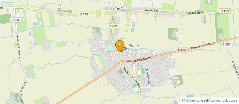 localisation de l'entreprise MONSIEUR MICKAEL CHARITAS  OYE-PLAGE