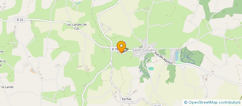 localisation de l'entreprise MONSIEUR MICKAEL CHASLES à LE MENE