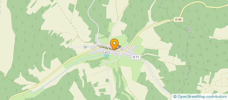 localisation de l'entreprise MONSIEUR MICKAEL CHAUSSIN  VERMENTON